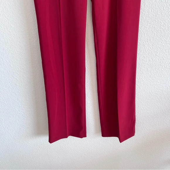 Patrizia Pepe Essential Crepe Pant Martian Red Size 40 - Picture 4 of 15